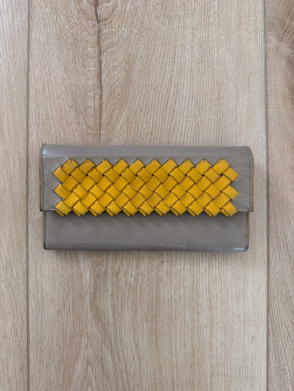 Bottega Veneta Long Wallet. Used